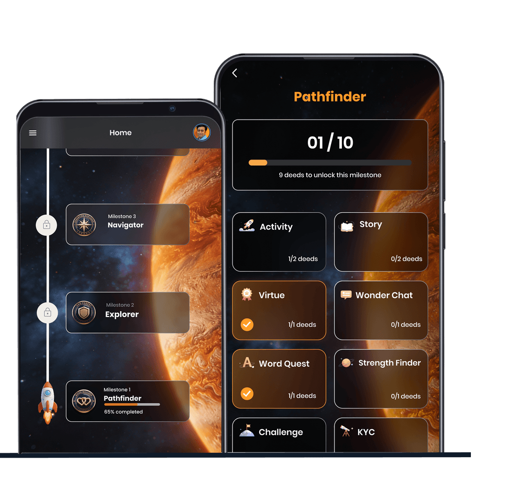 UltiMate App — Home Journey & Pathfinder Screens